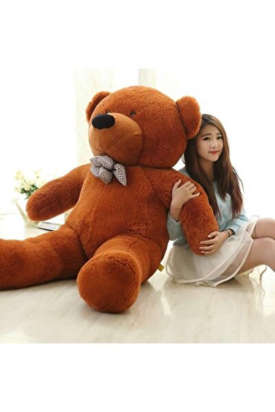 Kuki's Spielzeug Kuki Toy 130 Cm Dark Brown Plush Bear