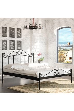 Fano Paris Tek Kisilik Siyah Ferforje Karyola Fiyati Yorumlari Trendyol