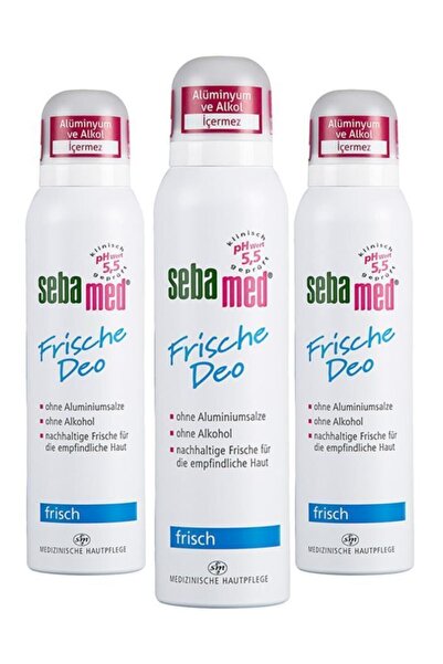 Sebamed Fresh Deo Aerosol 150 ml x 3 Adet