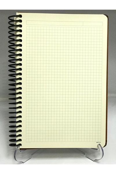Gıpta Ataturk Wire Hard Cover Notebook 17x24 100 Sheets Checked