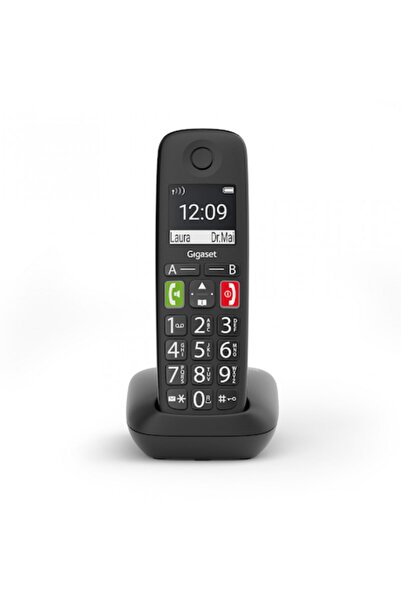 GIGASET E290 DECT HANDSFREE TELSİZ TELEFON SİYAH