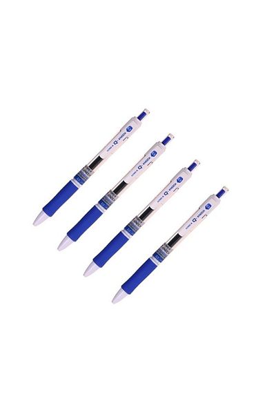 Dong-A Donga Q-knock 0.5 Gel Roller Pen Blue 4 Pieces