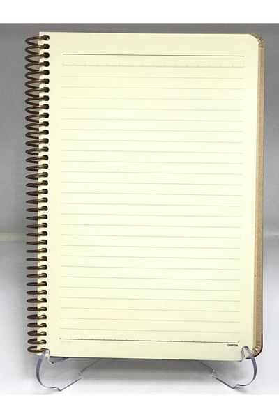 Gıpta Craft Notes Spiral Hard Cover Notebook 17x24 100 Sheets Lined
