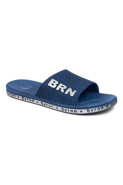 Byron Papuci cu talpă anti-alunecare pentru bărbați bleumarin