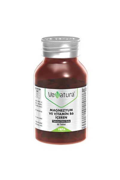 VeNatura Magnezyum Ve Vitamin B6 60 Tablet
