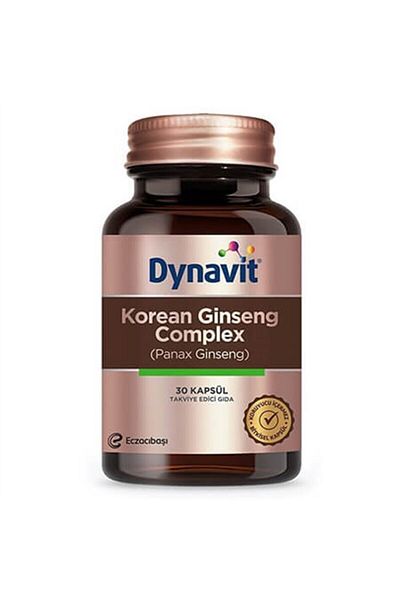 Dynavit Korean Ginseng (panax Ginseng) 30 Capsules