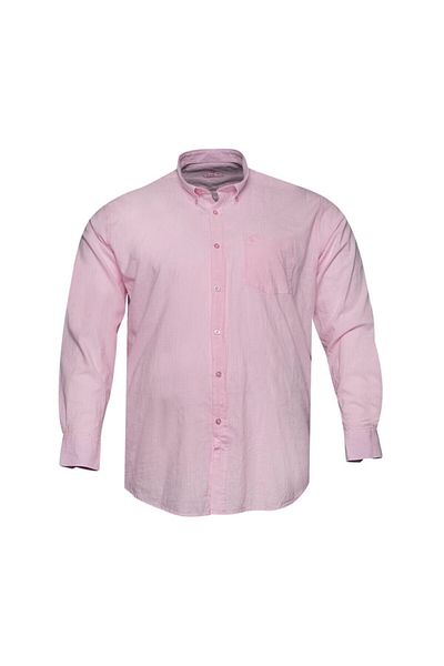 Vessimo Men's Plus Size Linen Shirt