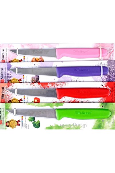 Sürbisa Mor Renk Mutfak Bıçağı 9,50 cm 61004