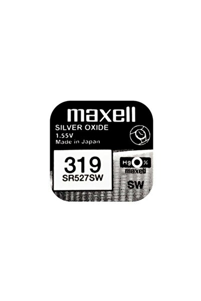 Maxell Μπαταρία ρολογιού SR527SW V319 SR64 1.55V οξείδιο του αργύρου 1 τεμάχιο