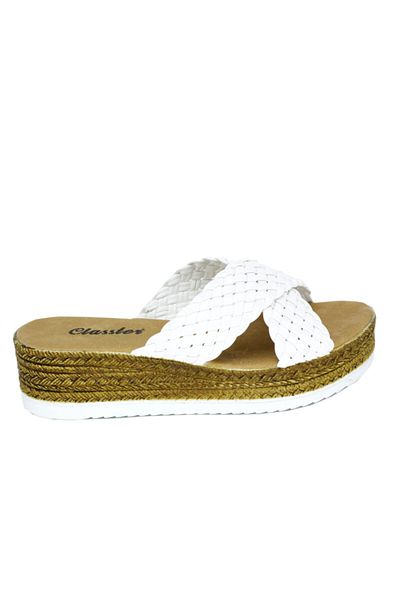 TRENDYSHOES Trendyshose 20s-172 Orgu Cross Papuci de zi cu zi confortabili