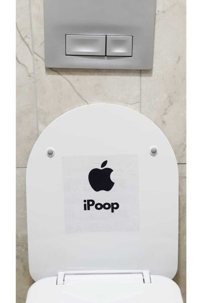 Gorgidan Design Ipoop Autocolant pentru toaletă