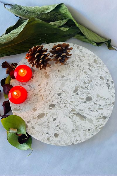PeraMarble Olympos Quartz Tray - With Presentation