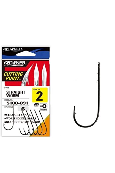 Owner 5100 Uzun Pala Lüfer Iğnesi