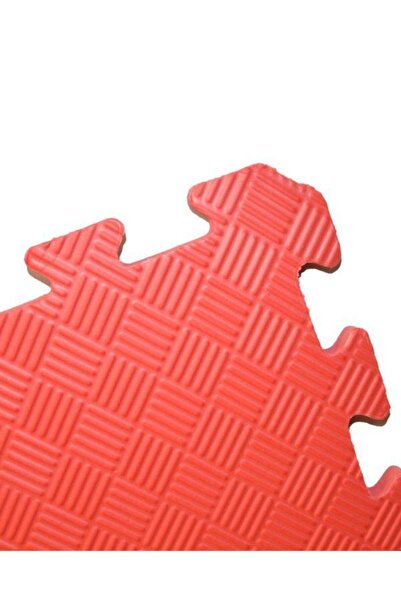 Genel Markalar Kırmızı Tatami Yer Zemin Minderi 100x100 cm 13 mm 100 x 100 İnce