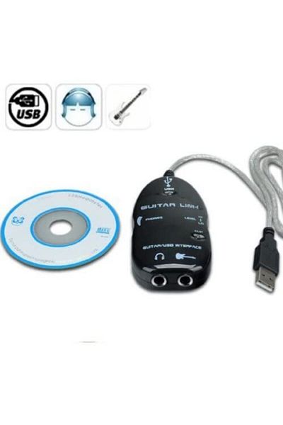 Basix كابل ربط جيتار USB Bx-6990