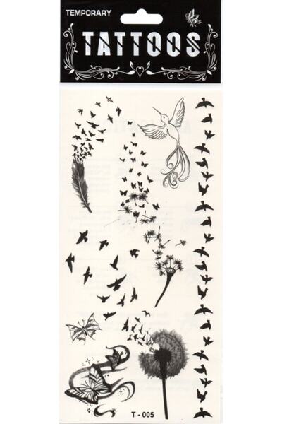 Genel Markalar Geçici Karışık Modelli Dövme, Tattoo