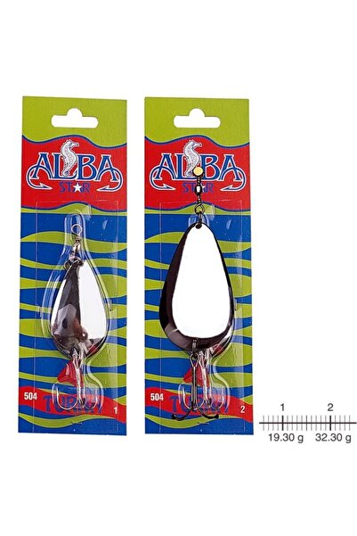 Albastar 504 Turna Olta Kaşığı No.1 - No.2