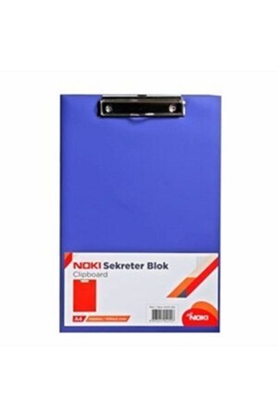 Noki Covered Secretary File Blue
