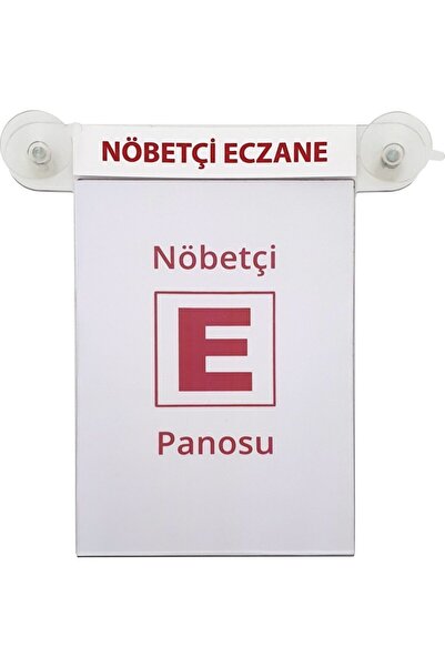 Tekli Nöbetçi Eczane Panosu