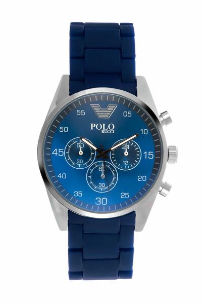 POLO Rucci 1993 Model Silicone Men's Wristwatch