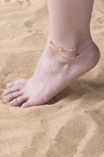 Sortie Aksesuar Kalp Ve Dorikalı Halhal 048