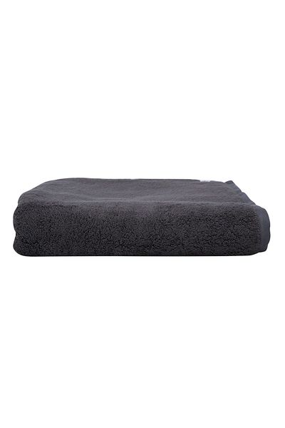 NUACOTTON Extra Soft Gold Bath Towel - 100% Cotton, 100x150 Gray