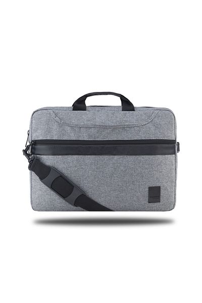 Classone Workstation Bnd604 15.6 "نسيج مقاوم للماء، دفتر، حقيبة كمبيوتر محمول - رمادي