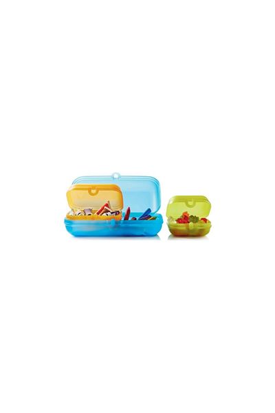 Tupperware Oyster Set Colorful