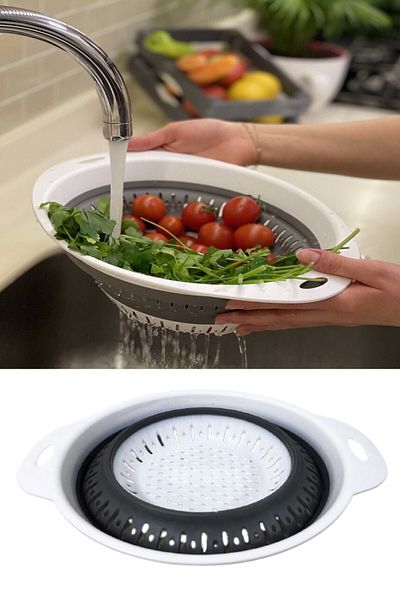 Hyd Accordion Folding Oval Strainer