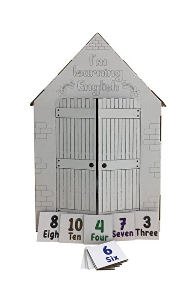 Prigo Dijital Çözüm Merkezi Prigo Sayılarla Öğren Karton Boyama Evi