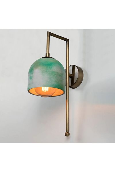 womodesign Rust Textured Wall Sconce