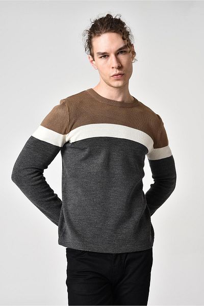 ALEXANDERGARDI Πουλόβερ Color Block (E22-5701)
