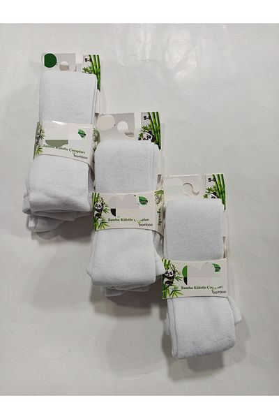 Rbs CHILDREN'S BAMBOO PANTY SOCKS 3-PACK