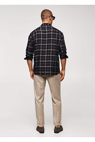 MANGO Man Regular fit kareli gömlek
