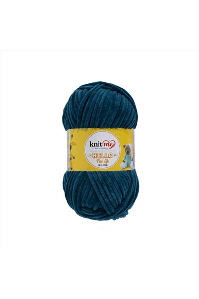 knitme 5 bucăți Hello New Life 100% micro poliester fire de tricotat 922