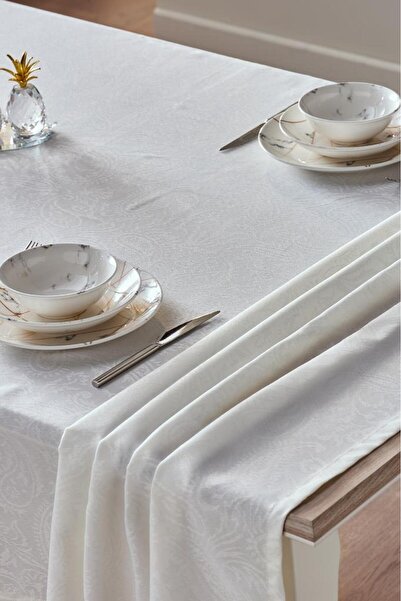 Lolavien Lena Masa Örtüsü 140x240cm - Krem