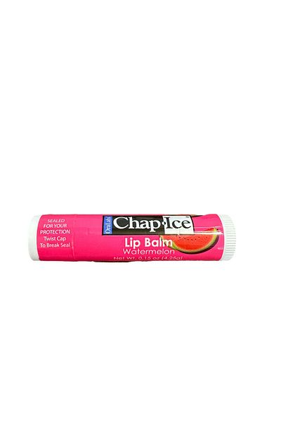 ChapStick ChapIce Watermelon Lip Balm 4.5 gr SPF-4 ***MADE IN USA*** Imported Product