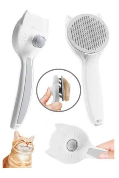 TUĞRA PET MARKET Cat Design Hair Collection Comb
