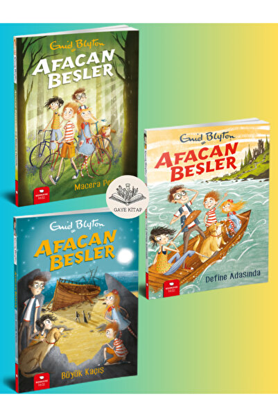 Redhouse Kidz Yayınları Afacan Beşler 3 Kitap Set ( Macera Peşinde / Büyük Ka...