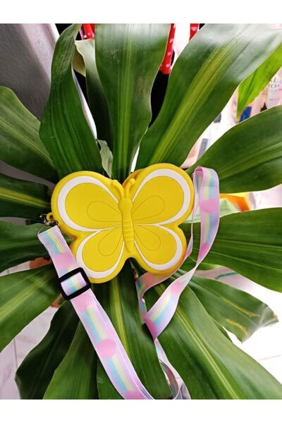 EyER Shoping Kelebek FigürlüCüzdan Boy Silikon Çanta