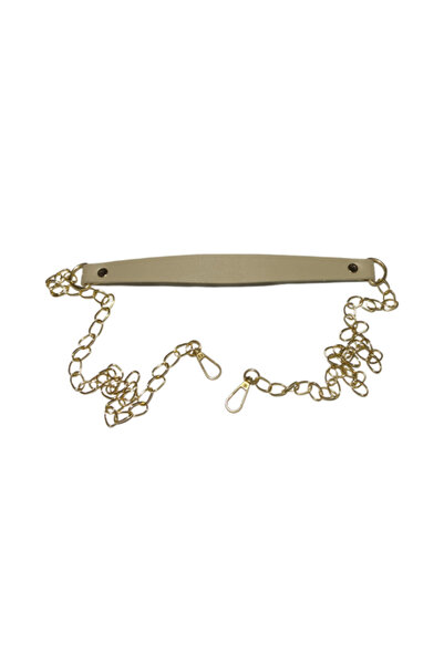 Lady Moss Bej Zincirli Askı