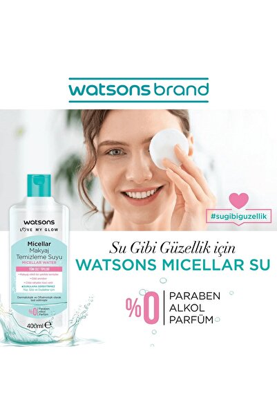 Watsons Makyaj Temizleyici Micellar Kusursuz Makyaj Temizleme Suyu 364Mseri