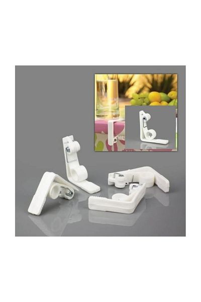 Ambalaj Evi 4 Pieces of Spring Table Cloth Latch