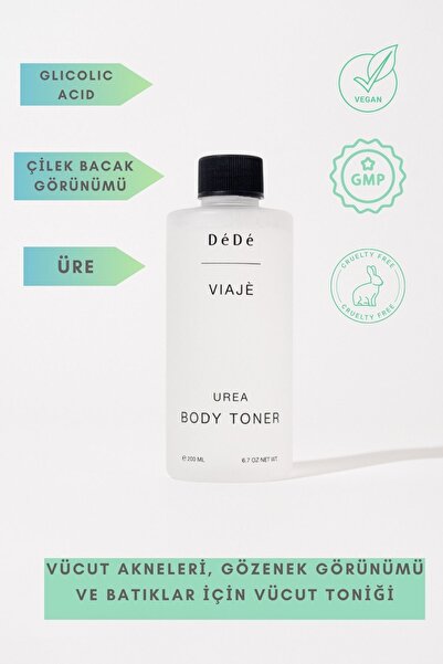DeDe Candle & Wellness Studio Üre ve Glikolik Asit Vücut Tonik | Gözenek ve C...