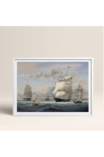 HOMEPACK Pictură orizontală cu un singur cadru Pictură poster modernă TK/431
