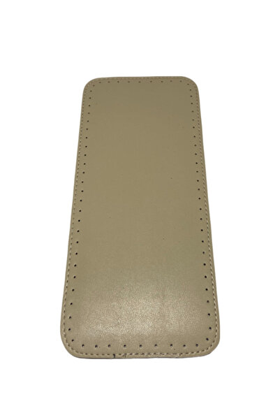 Lady Moss قاعدة حقيبة مستطيلة باللون البيج 12x27