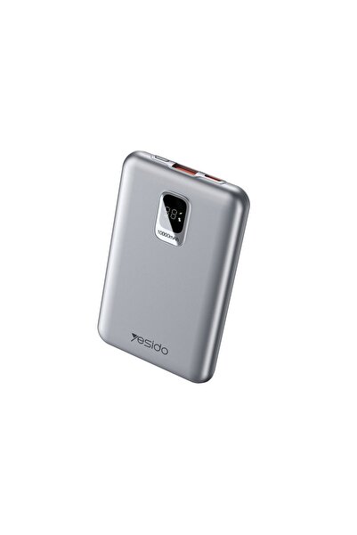 Yesido YP46 10.000 mAh 22.5W Dijital Göstergeli USB3.0 PD Hızlı Şarj Powerban...
