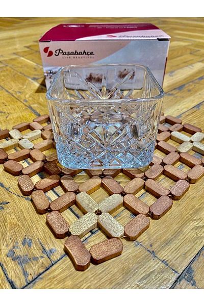Paşabahçe Timeless 4 Piece Square Bowl Special Series Fimeless Bowl