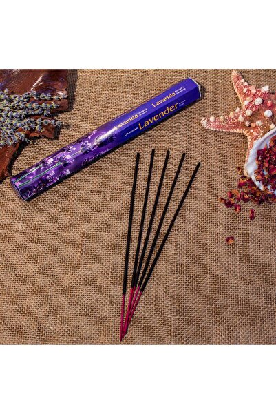 Darshan Incense Darshan Lavander Hexa 20'li Çubuk Tütsü
