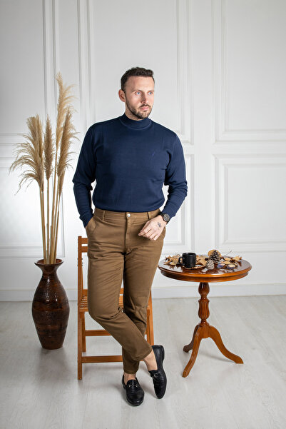 Sarar Interviu împachetări pe jumătate cu gât țesut din raion, tricotaj bleum...